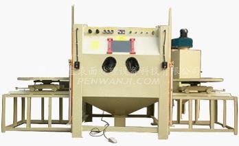 （非標型）推車轉(zhuǎn)臺式噴砂機