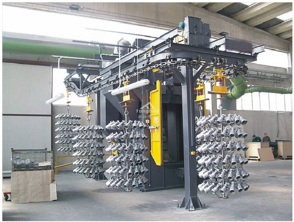 懸掛式吊鏈拋丸清理機