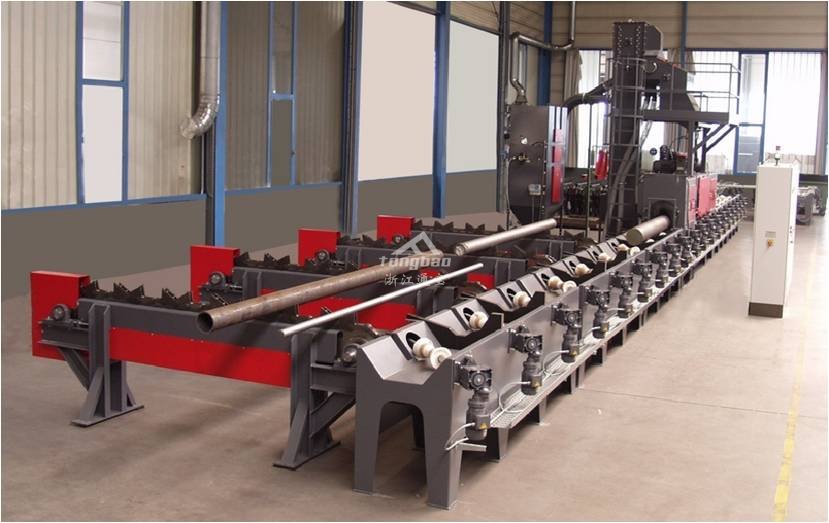 管外壁拋丸清理機