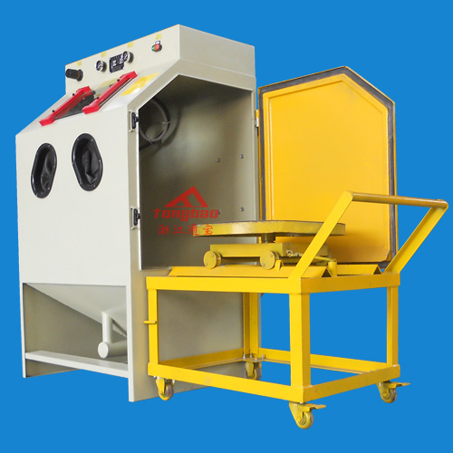 （標準型）推車轉(zhuǎn)臺式噴砂機