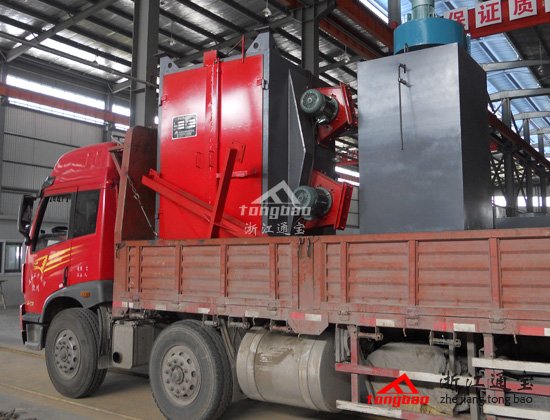 拋丸機(jī)設(shè)備交付照