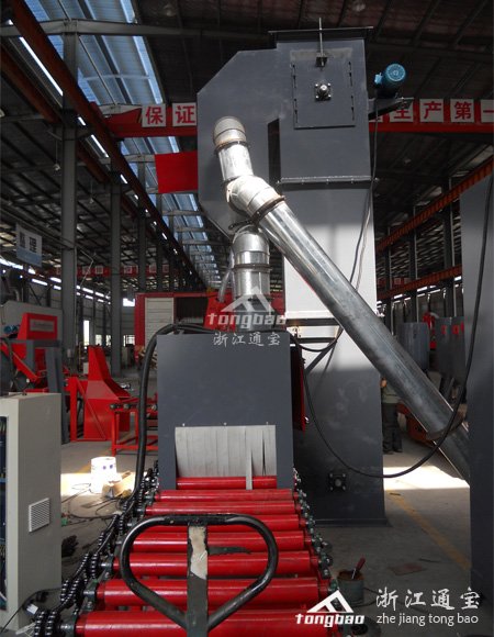 通寶牌輥道通過式拋丸機(jī)