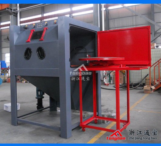 TB液體轉(zhuǎn)臺式噴砂機(jī)